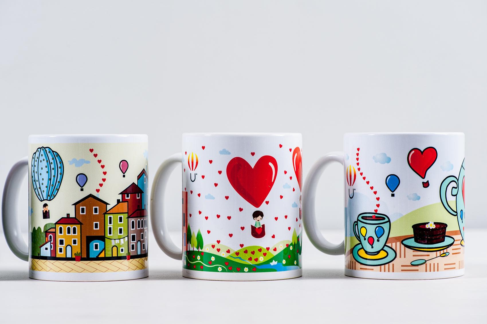 Mug Collection of 6 - Sky Amazons Boutique