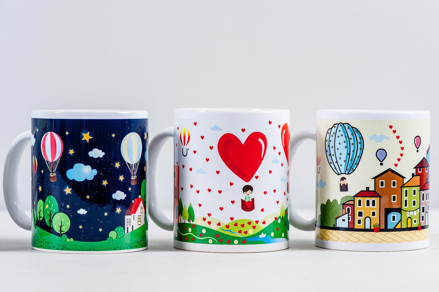 Mug Collection of 6 - Sky Amazons Boutique